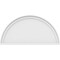 Ekena Millwork Half Round Smooth Architectural Grade PVC Pediment, 30"W x 15"H x 2"P PEDPS030X150HRO00 - alternate 5